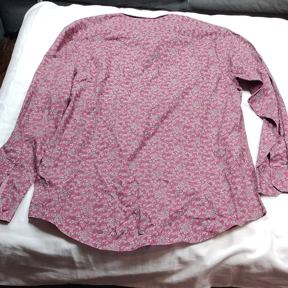 Steel & Jelly men's paisley long sleeved button down shirt size XL - Picture 8 of 13